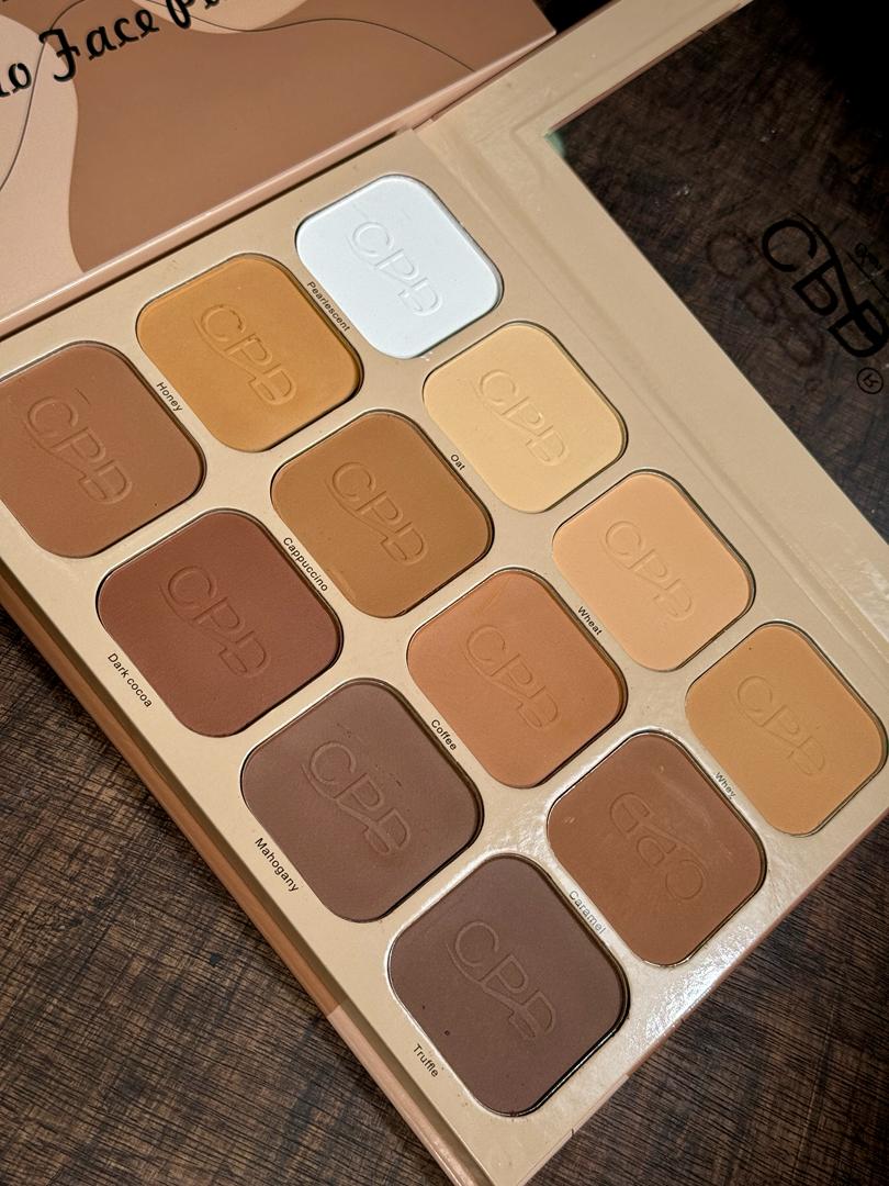 12 COLOURS PRO FACE PALLETE