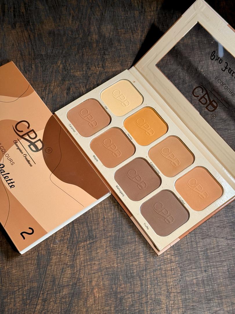 8 COLOURS PRO FACE PALETTE